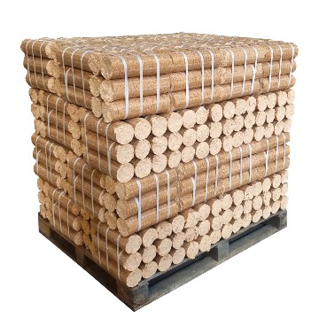 Buche compressée à haut rendement (Palette 88 packs – 980kg)